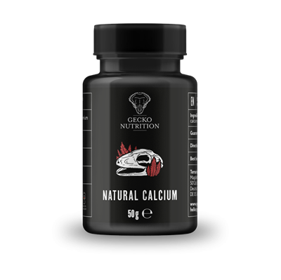 Gecko Nutrition, Natural Calcium 50 gram